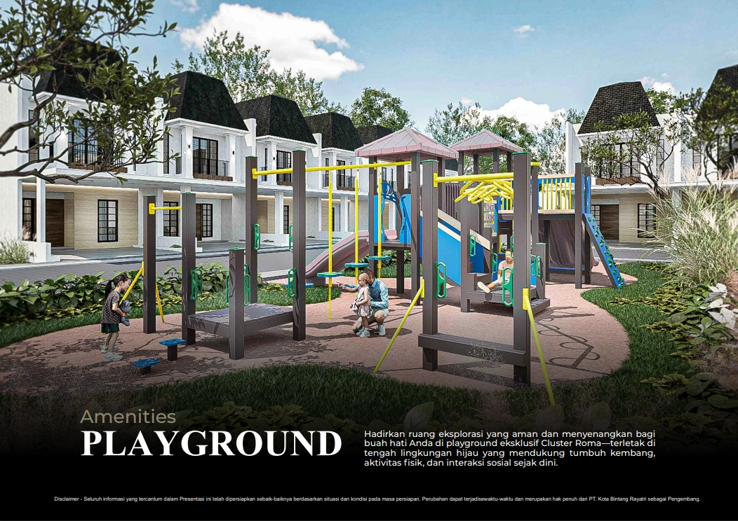 Kids Playground Cluster Roma