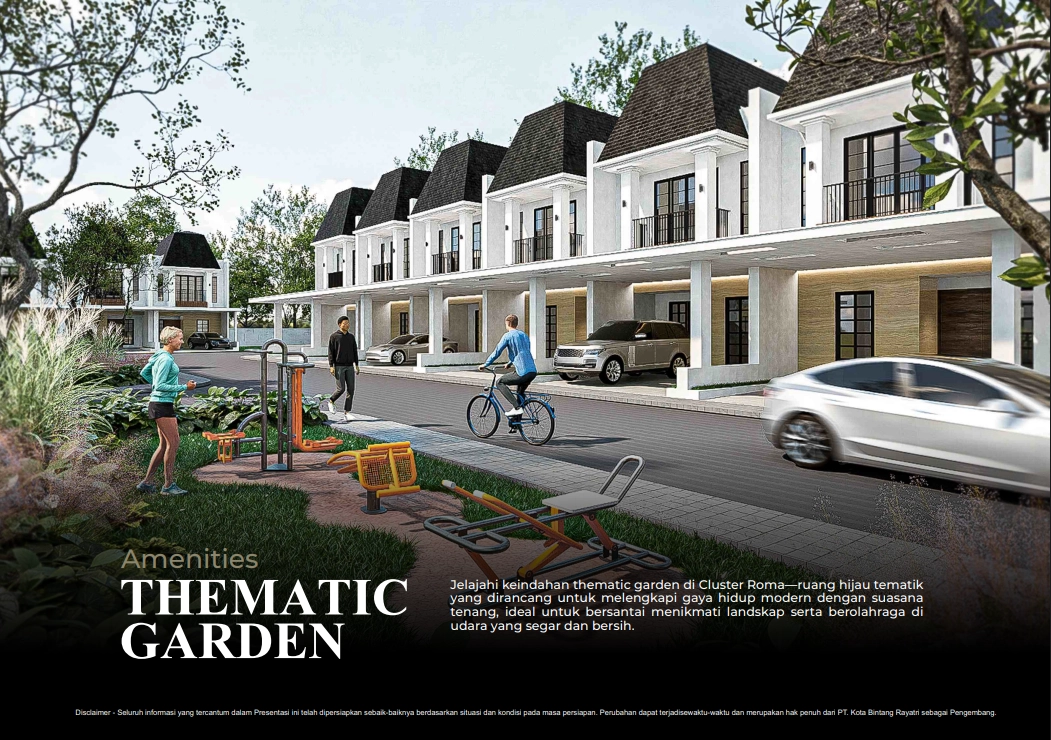 Thematic Garden Cluster Roma